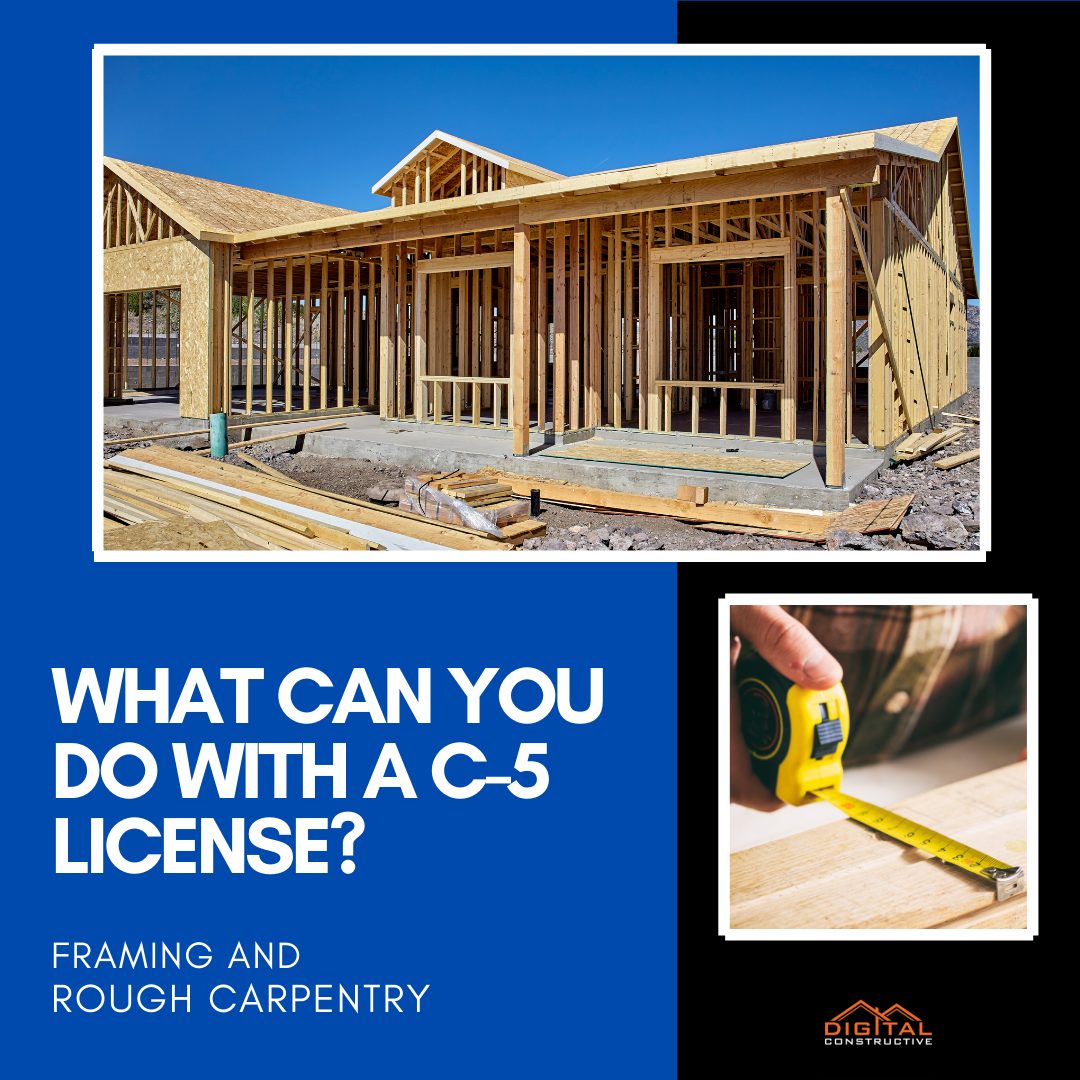 What Can You Do With A C 5 License In California Digital Constructive