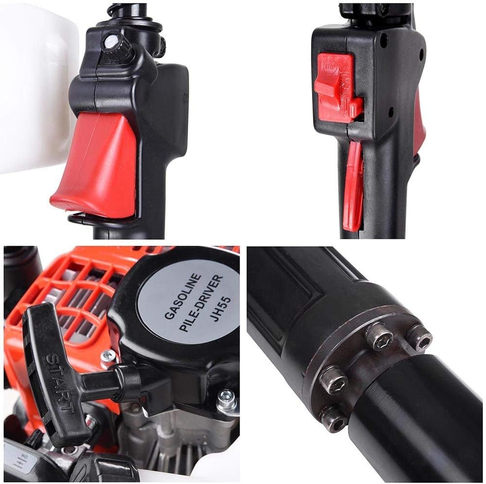 best gas-powered post driver machines