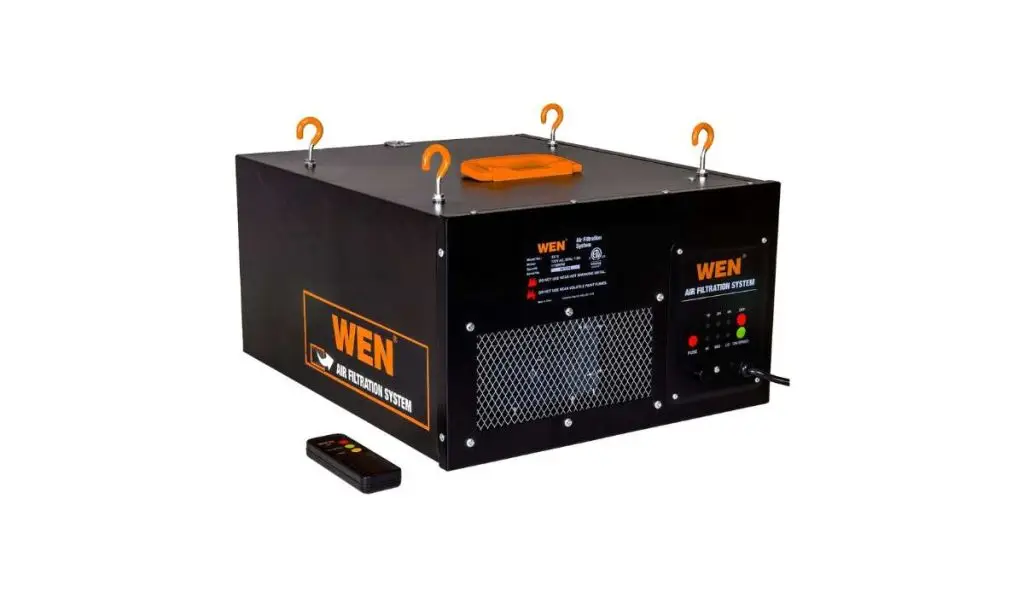 WEN 3410 3-Speed Remote-Controlled Air Filtration